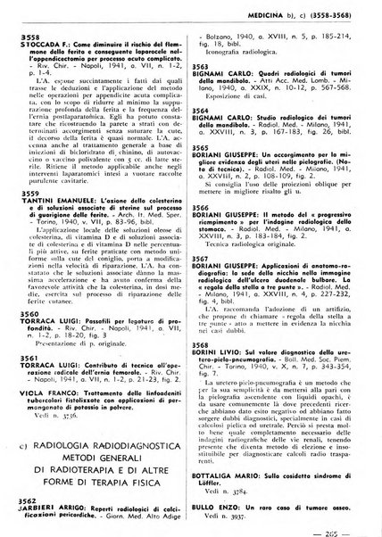 Bibliografia italiana. Gruppo B, Medicina