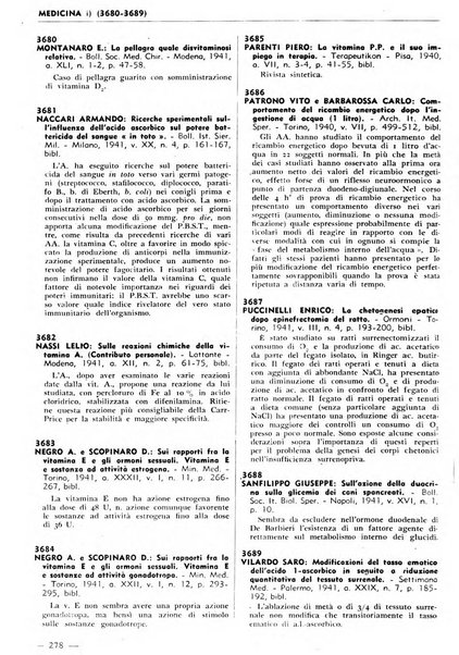 Bibliografia italiana. Gruppo B, Medicina