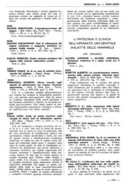 Bibliografia italiana. Gruppo B, Medicina