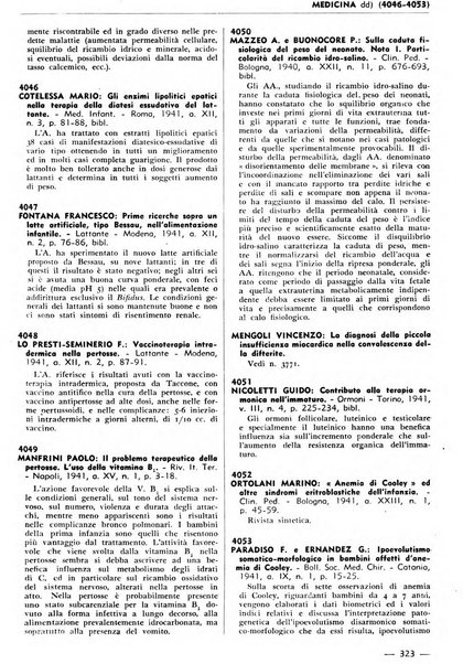 Bibliografia italiana. Gruppo B, Medicina