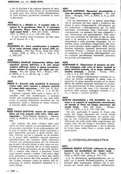 Bibliografia italiana. Gruppo B, Medicina