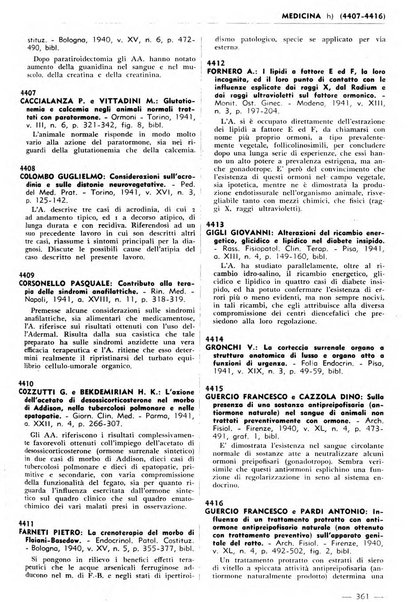 Bibliografia italiana. Gruppo B, Medicina