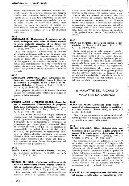 Bibliografia italiana. Gruppo B, Medicina