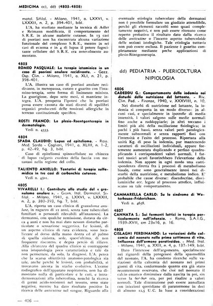 Bibliografia italiana. Gruppo B, Medicina