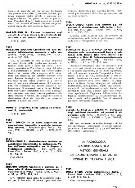 Bibliografia italiana. Gruppo B, Medicina