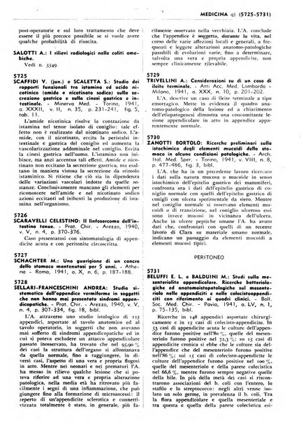 Bibliografia italiana. Gruppo B, Medicina