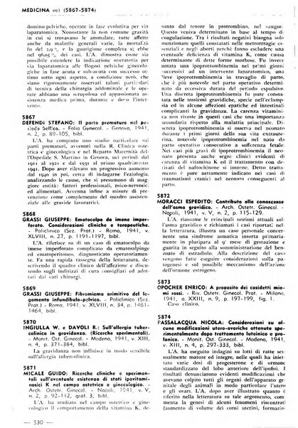 Bibliografia italiana. Gruppo B, Medicina