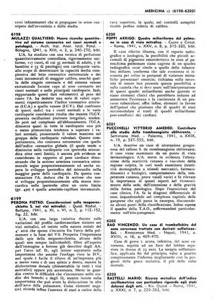 Bibliografia italiana. Gruppo B, Medicina