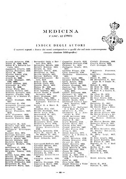 Bibliografia italiana. Gruppo B, Medicina