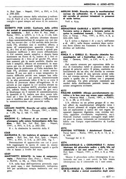 Bibliografia italiana. Gruppo B, Medicina