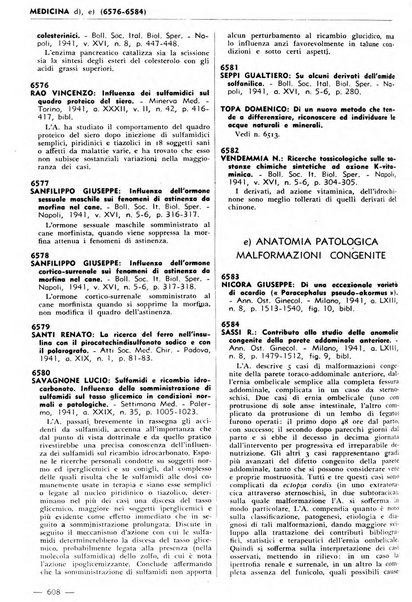 Bibliografia italiana. Gruppo B, Medicina