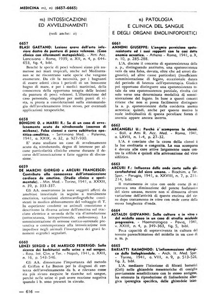 Bibliografia italiana. Gruppo B, Medicina