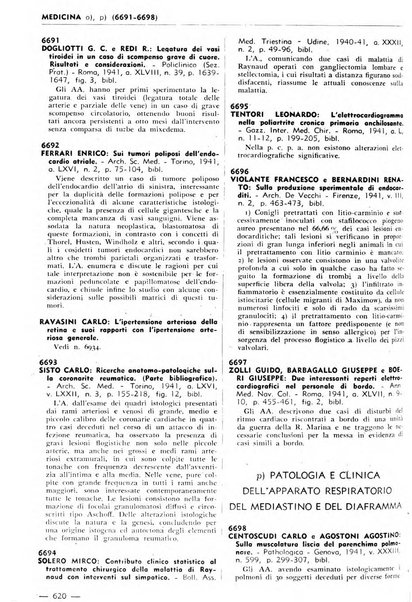 Bibliografia italiana. Gruppo B, Medicina