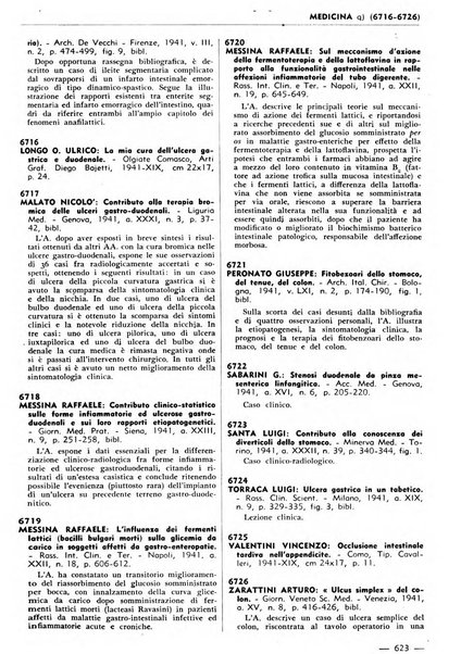 Bibliografia italiana. Gruppo B, Medicina