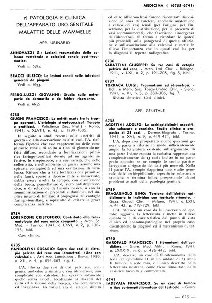 Bibliografia italiana. Gruppo B, Medicina