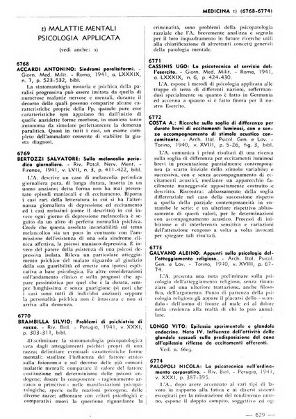 Bibliografia italiana. Gruppo B, Medicina