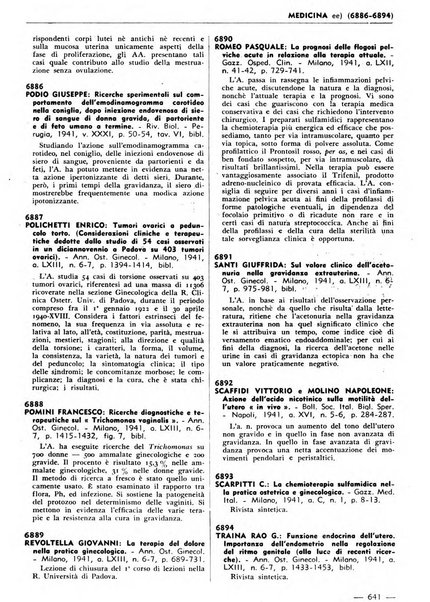 Bibliografia italiana. Gruppo B, Medicina