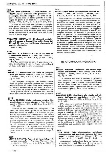 Bibliografia italiana. Gruppo B, Medicina