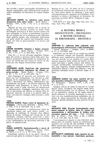 Bibliografia italiana. Gruppo B, Medicina