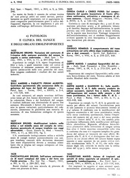 Bibliografia italiana. Gruppo B, Medicina