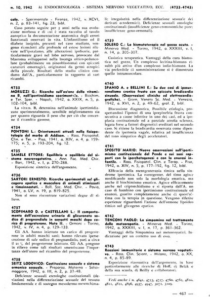 Bibliografia italiana. Gruppo B, Medicina