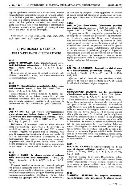 Bibliografia italiana. Gruppo B, Medicina