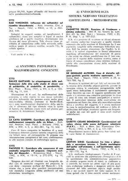 Bibliografia italiana. Gruppo B, Medicina