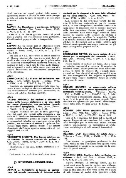 Bibliografia italiana. Gruppo B, Medicina