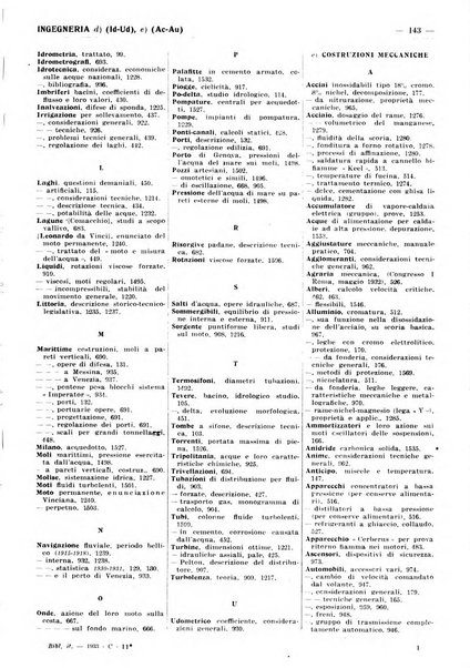 Bibliografia italiana. Gruppo C, Ingegneria, industria, difesa nazionale