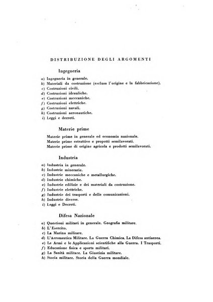 Bibliografia italiana. Gruppo C, Ingegneria, industria, difesa nazionale