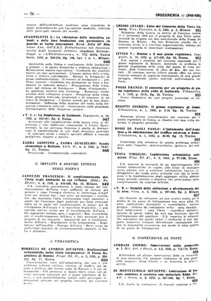 Bibliografia italiana. Gruppo C, Ingegneria, industria, difesa nazionale