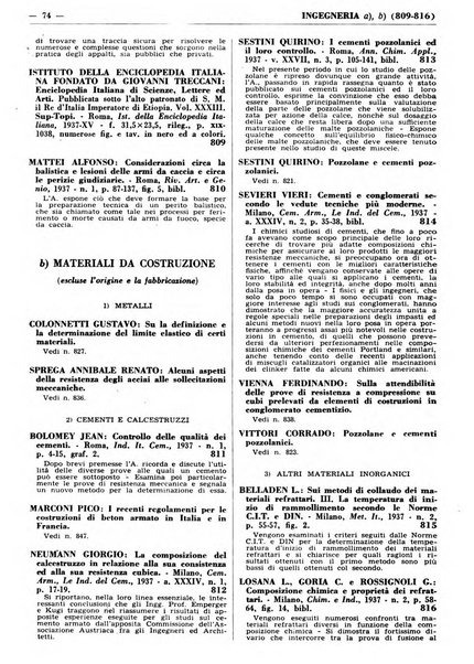 Bibliografia italiana. Gruppo C, Ingegneria, industria, difesa nazionale