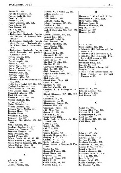 Bibliografia italiana. Gruppo C, Ingegneria, industria, difesa nazionale