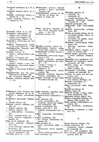 Bibliografia italiana. Gruppo C, Ingegneria, industria, difesa nazionale