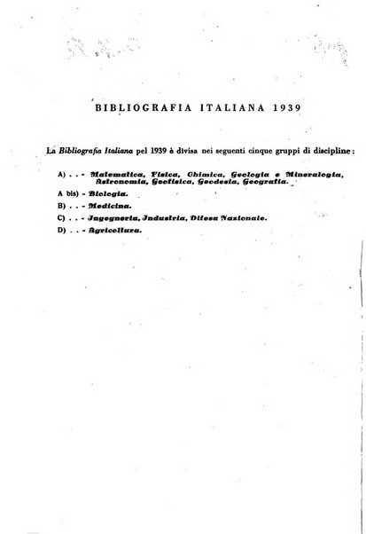 Bibliografia italiana. Gruppo C, Ingegneria, industria, difesa nazionale