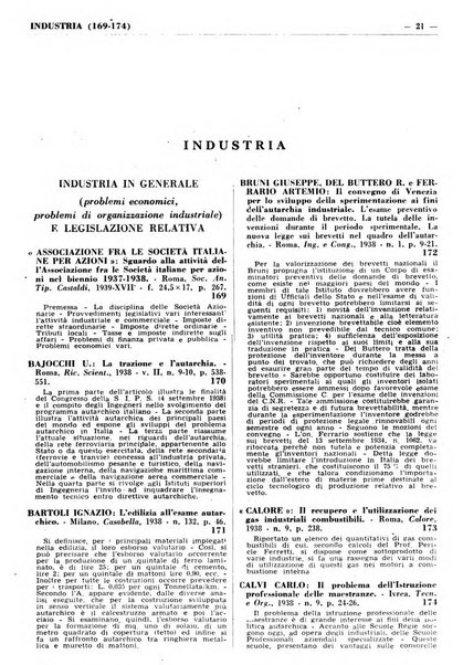 Bibliografia italiana. Gruppo C, Ingegneria, industria, difesa nazionale