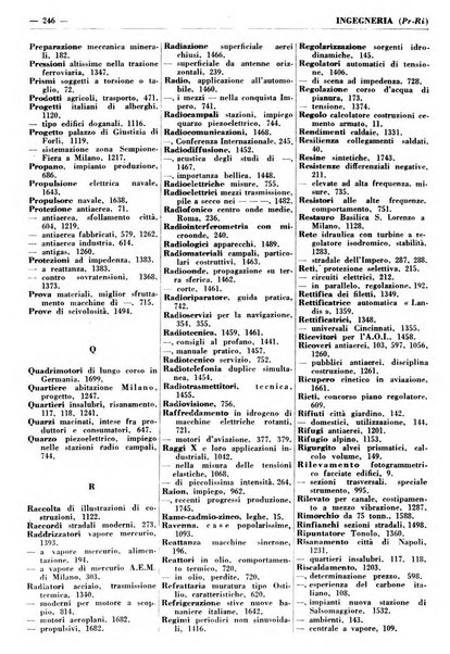 Bibliografia italiana. Gruppo C, Ingegneria, industria, difesa nazionale