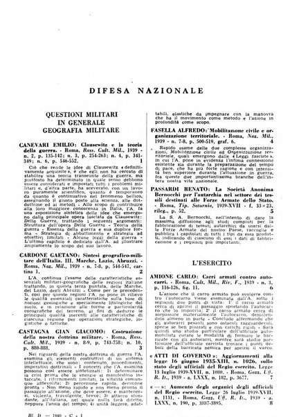 Bibliografia italiana. Gruppo C, Ingegneria, industria, difesa nazionale