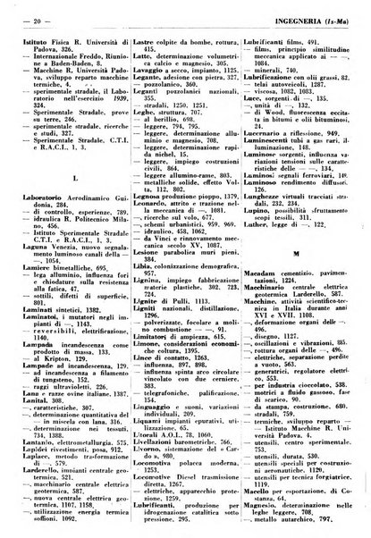 Bibliografia italiana. Gruppo C, Ingegneria, industria, difesa nazionale