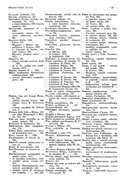 Bibliografia italiana. Gruppo C, Ingegneria, industria, difesa nazionale