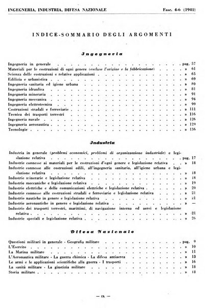 Bibliografia italiana. Gruppo C, Ingegneria, industria, difesa nazionale