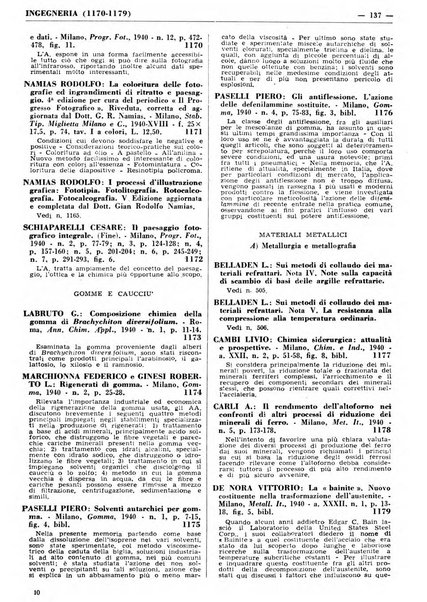 Bibliografia italiana. Gruppo C, Ingegneria, industria, difesa nazionale