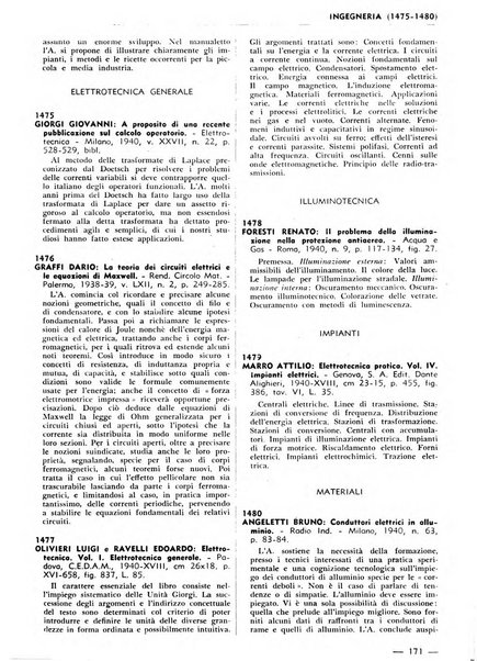 Bibliografia italiana. Gruppo C, Ingegneria, industria, difesa nazionale