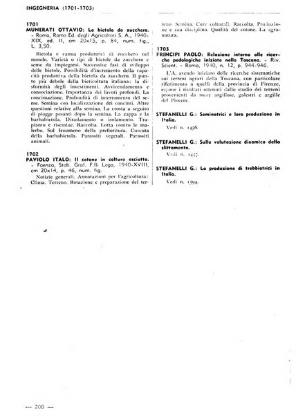 Bibliografia italiana. Gruppo C, Ingegneria, industria, difesa nazionale