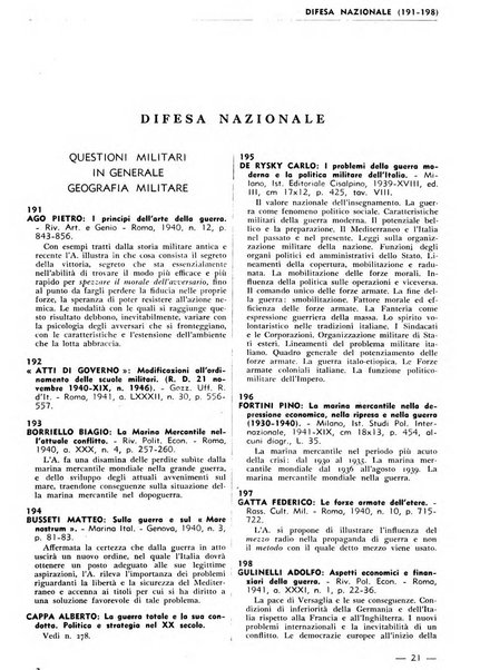 Bibliografia italiana. Gruppo C, Ingegneria, industria, difesa nazionale