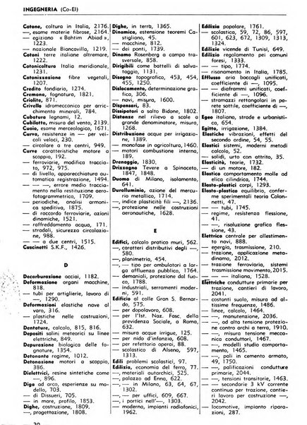 Bibliografia italiana. Gruppo C, Ingegneria, industria, difesa nazionale