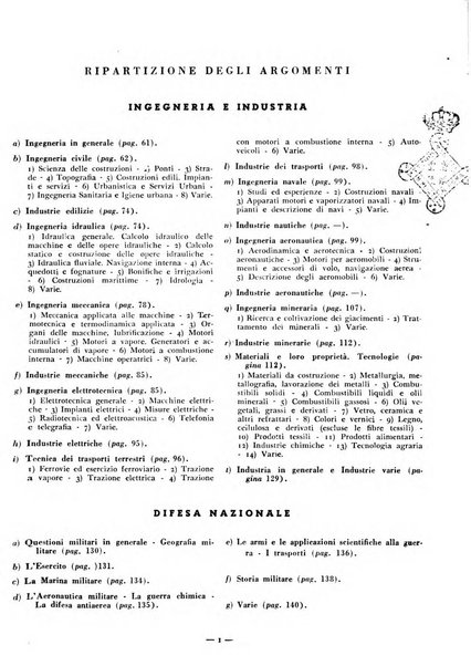 Bibliografia italiana. Gruppo C, Ingegneria, industria, difesa nazionale