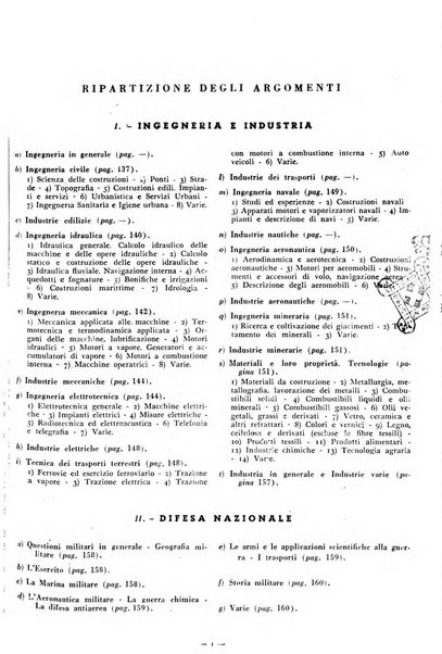 Bibliografia italiana. Gruppo C, Ingegneria, industria, difesa nazionale