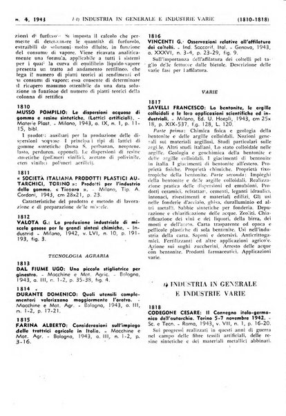 Bibliografia italiana. Gruppo C, Ingegneria, industria, difesa nazionale