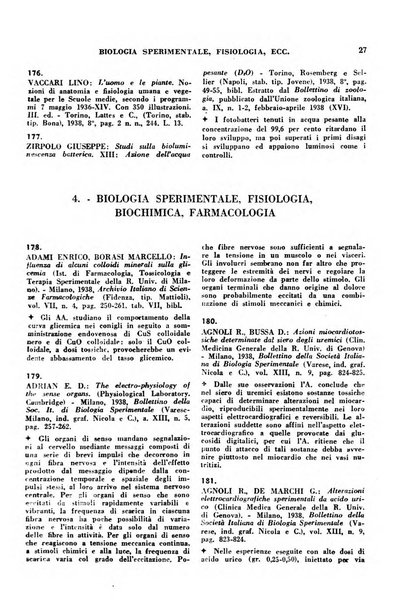 Bibliografia medico-biologica rassegna generale mensile dei libri e della stampa periodica italiana di medicina e di biologia